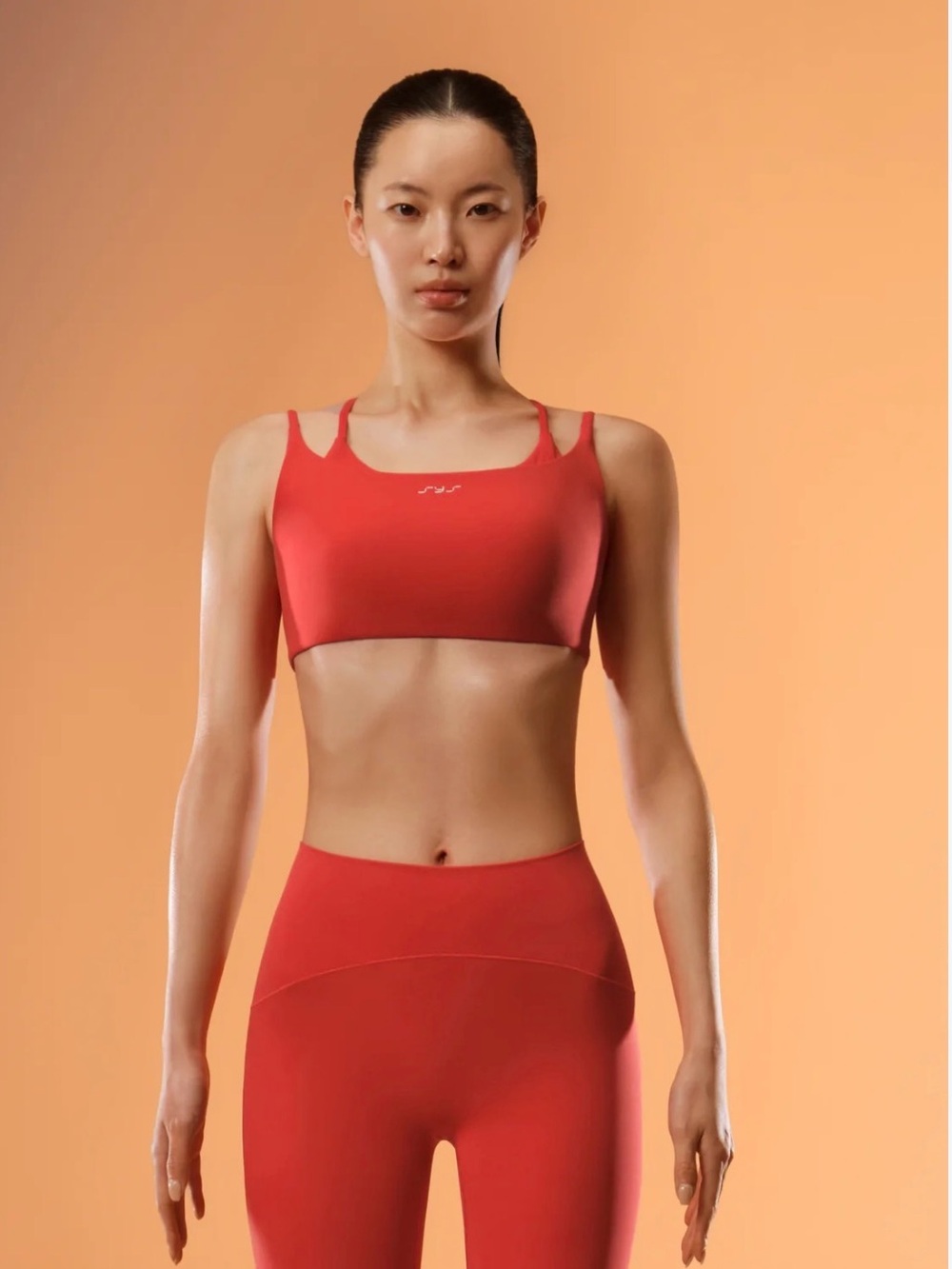 Stretch Your Story ButterMelt Layered Bra Red XS NWT